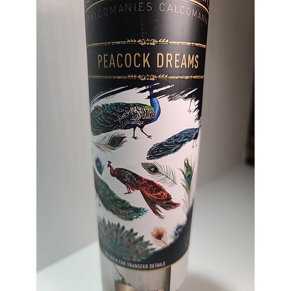 NEW Redesign Peacock Dreams Furniture Transfer Boho Peacock RETIRED - Picture 2 of 7